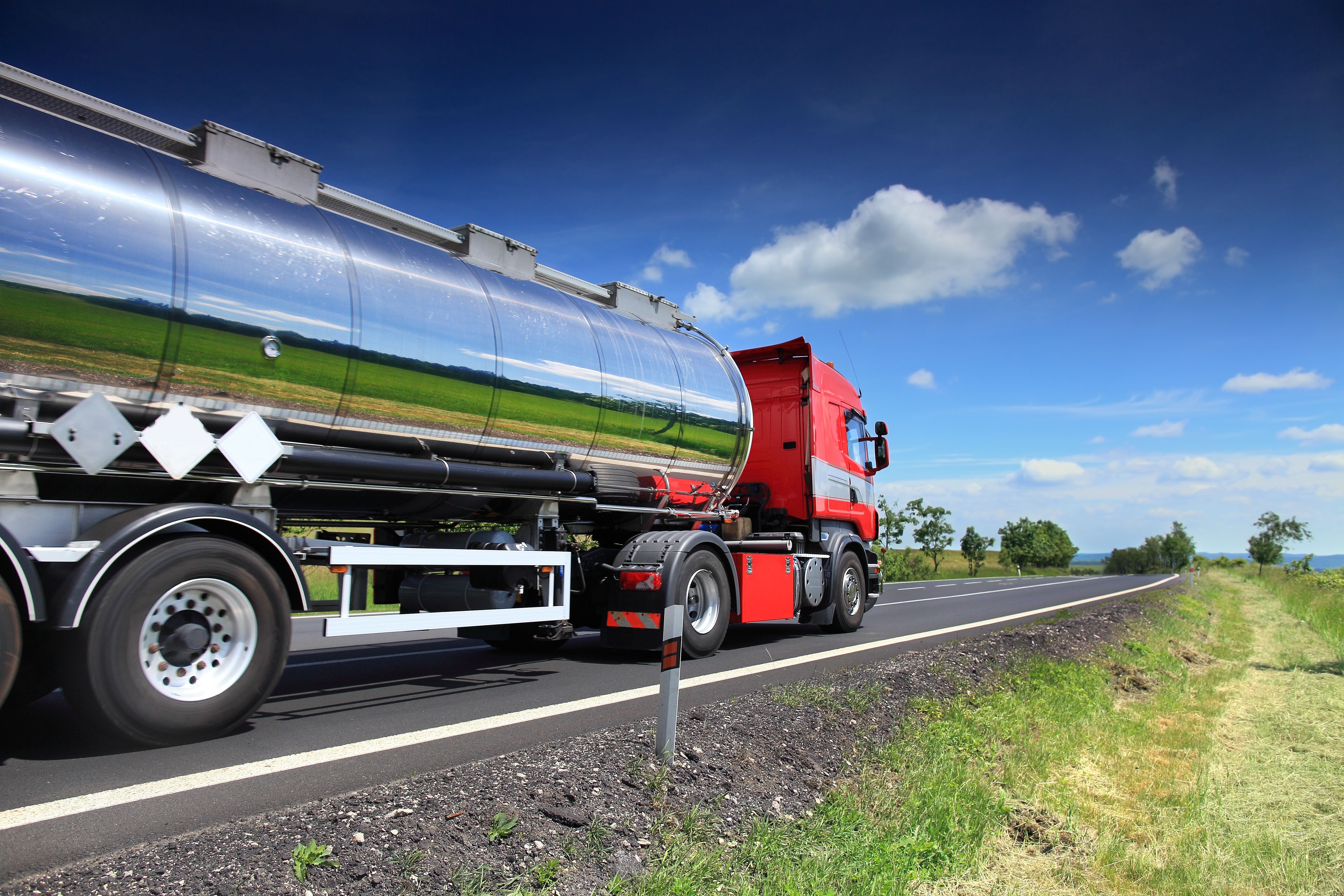 Truck mirrored sides clearer