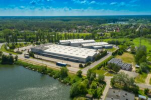 Aerial overview of logistics centre op centre