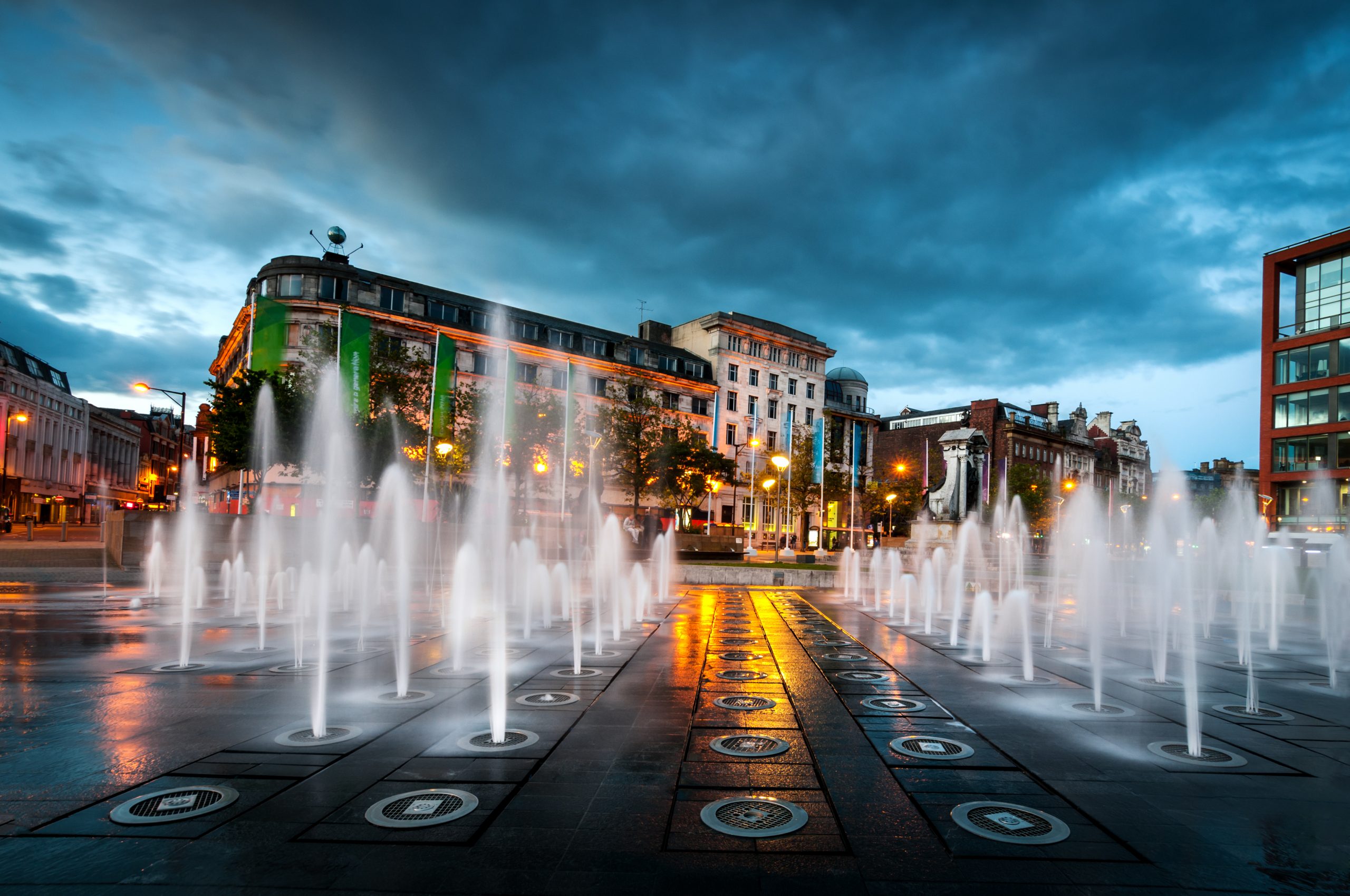 Manchester City Fountains
