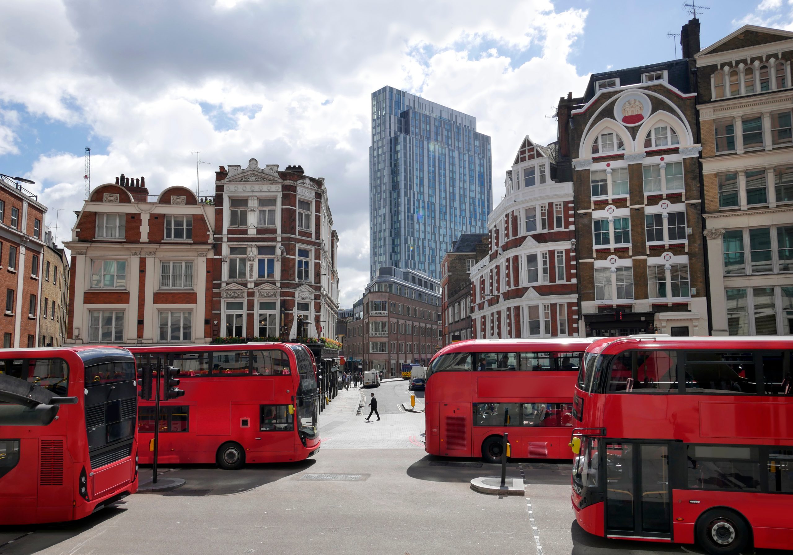 Red buses london - commercial property