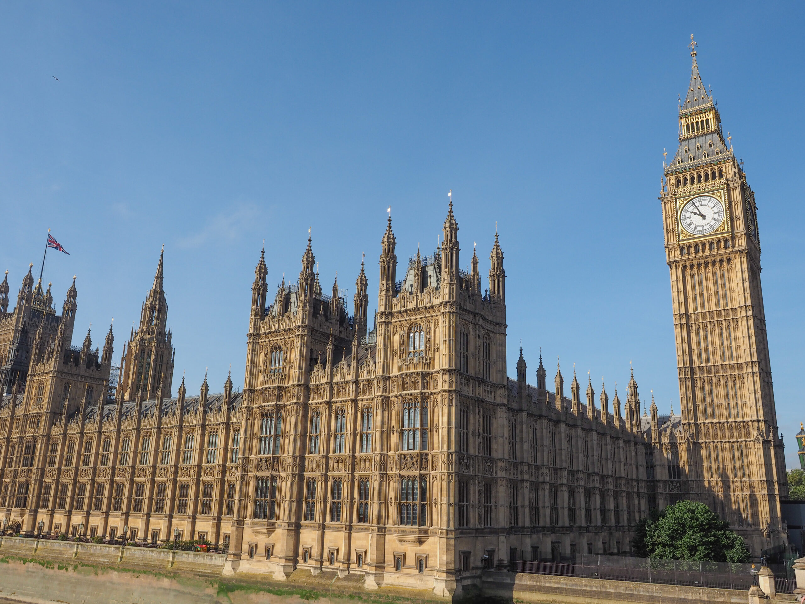 The Houses of Parliament in London, where UK employment legislation is passed.