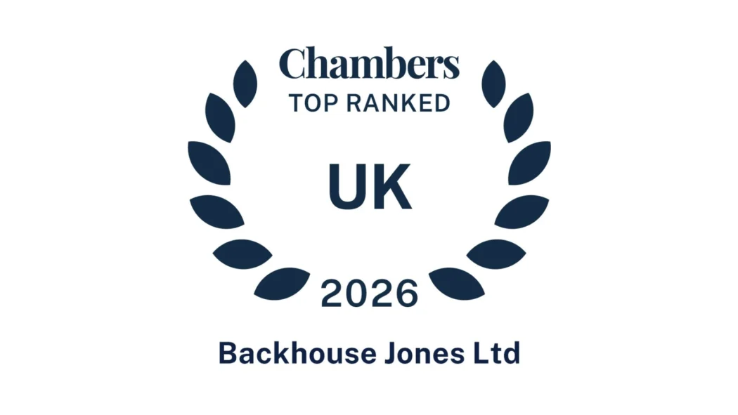 Backhouse Jones recognised again in Chambers Guide 2026